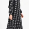 Polka Dotted Abaya – photo 3