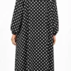 Polka Dotted Abaya – photo 2