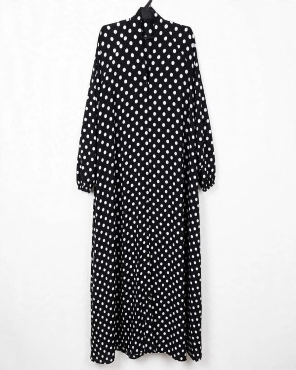 Polka Dotted Abaya