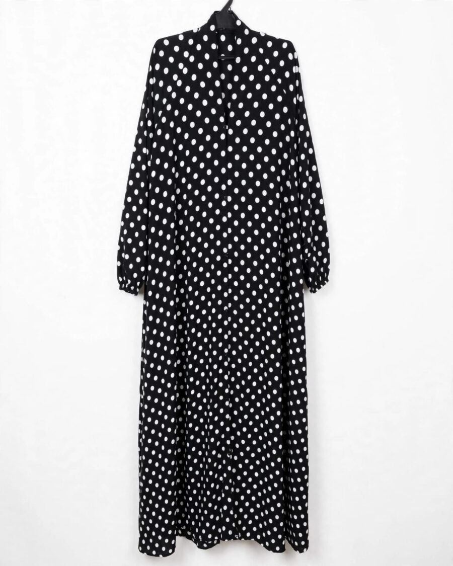 Polka Dotted Abaya